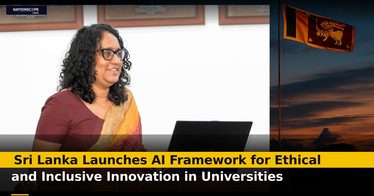 Sri Lanka Launches AI Framework for Ethical and Inclusive... | NationScope